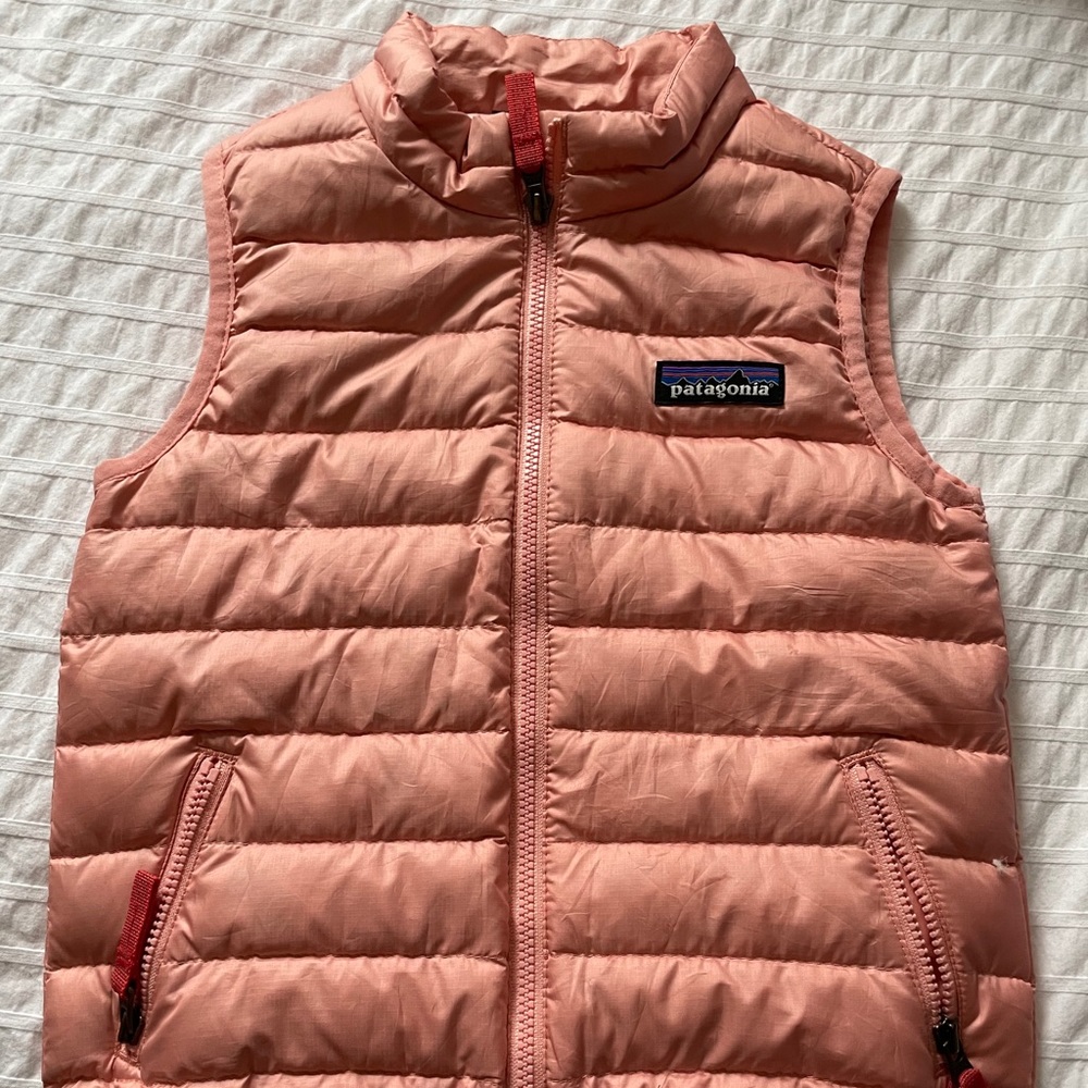 Pink Patagonia Down Vest